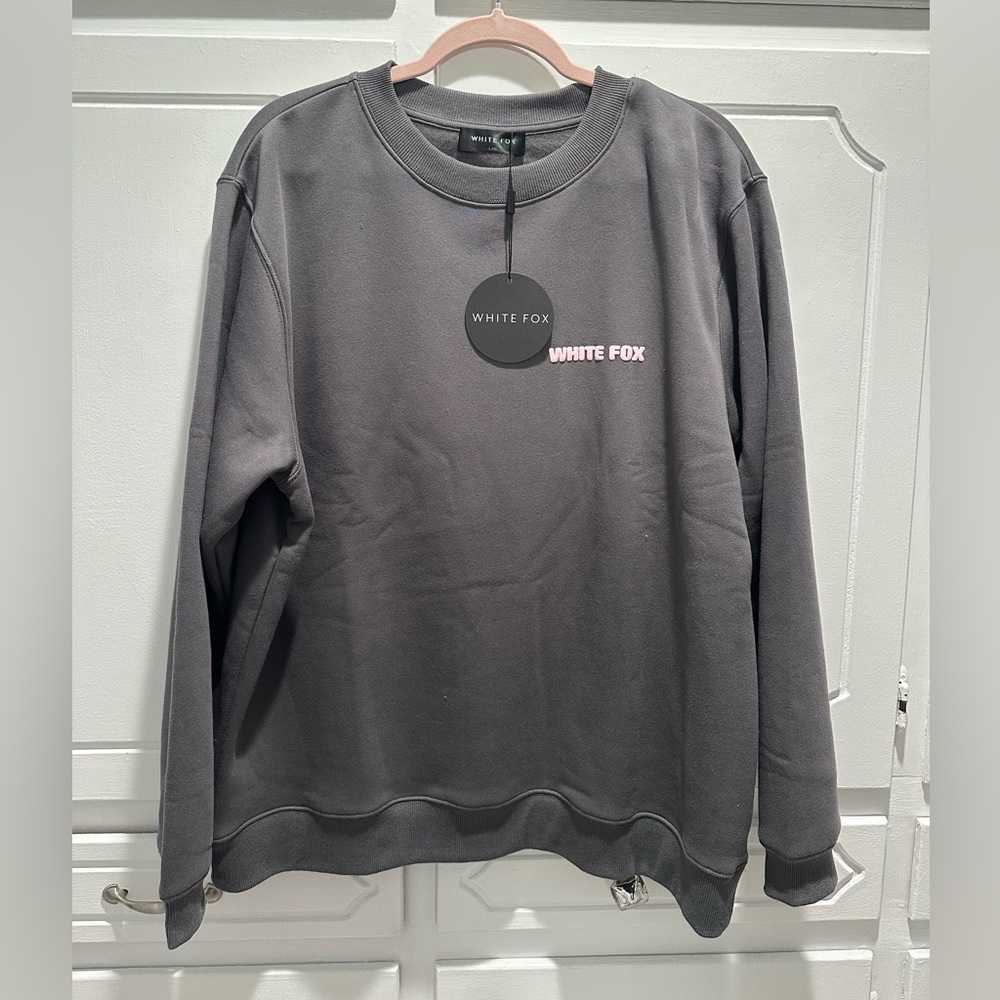 WHITE FOX SWEATSHIRT L/XL